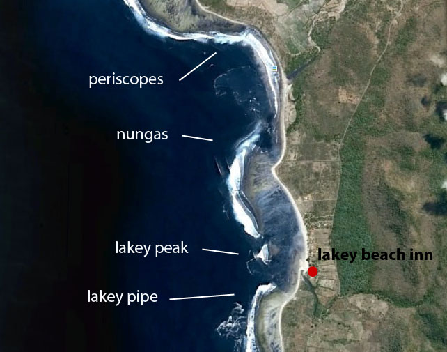 Lakey map